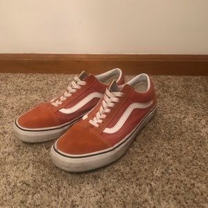 Rust Orange Vans